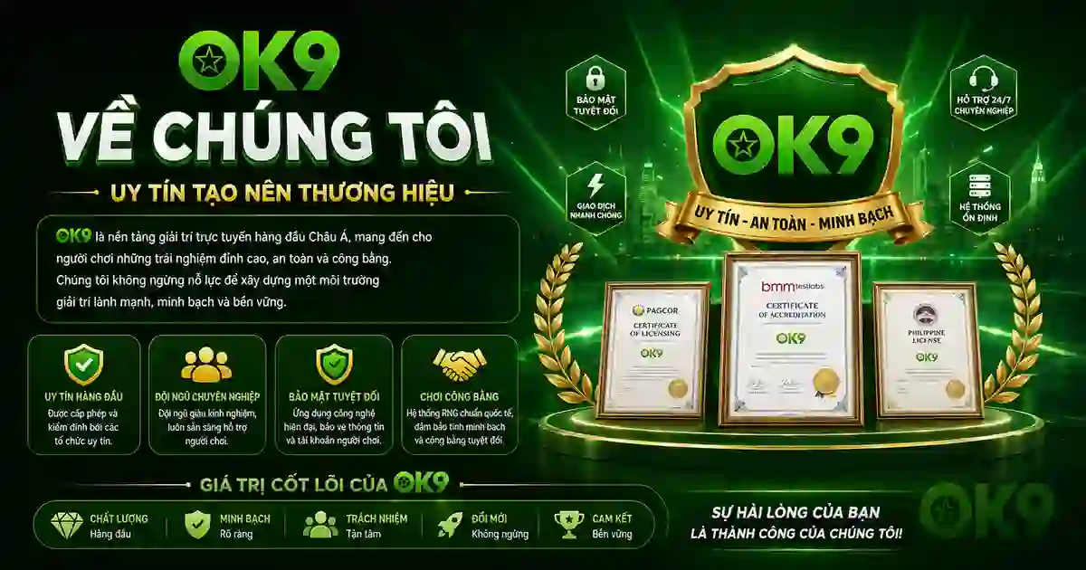 Về chúng tôi OK9 Giới thiệu về OK9